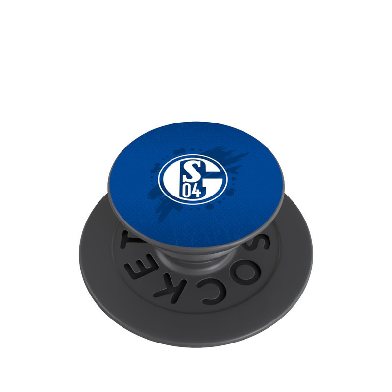  PopGrip Schalke 04 Farbe Fleck Blau
