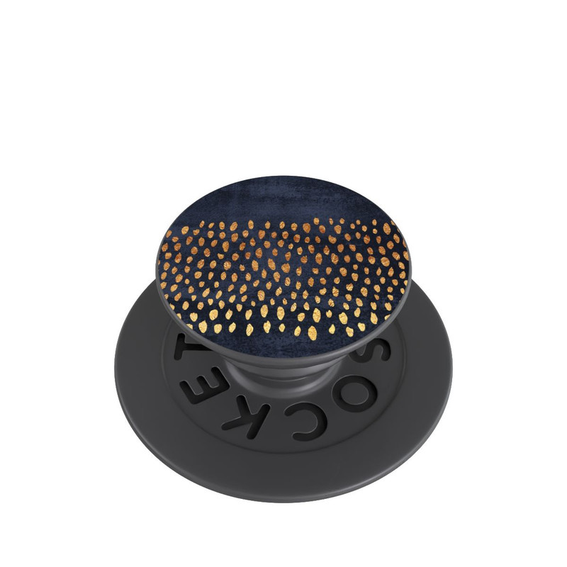  PopGrip Muster Gold und Marine