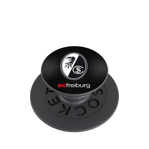  PopGrip  Kratzen Metall Hintergrund mit dem Schriftzug  Horizontal SC Freiburg