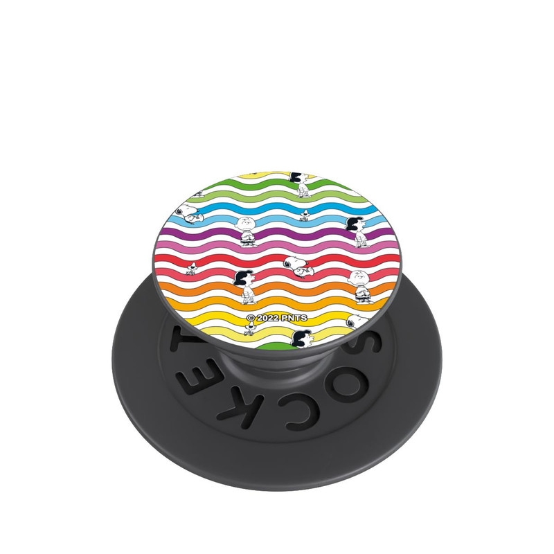  PopGrip Snoopy Pattern Arc-en-ciel