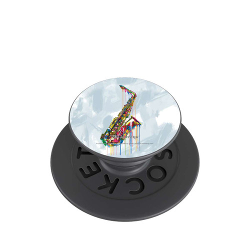  PopGrip Saxophone Art By P.D. Moreno