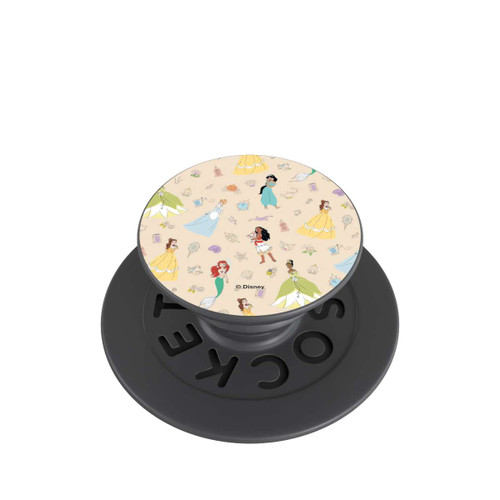  PopGrip Princess Pattern Beige Disney Princess