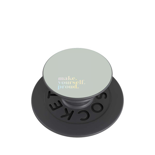  PopGrip Make Yourself Proud Zitat-Minze und Farbverlauf