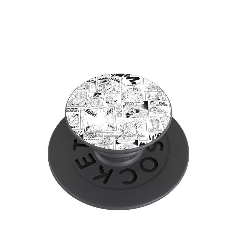  PopGrip BD Astérix Blanc & Noir