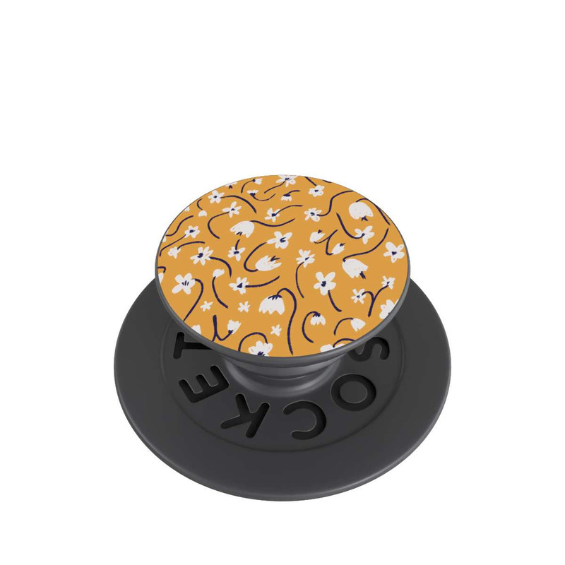  PopGrip Kleine Blumen Muster Gelb