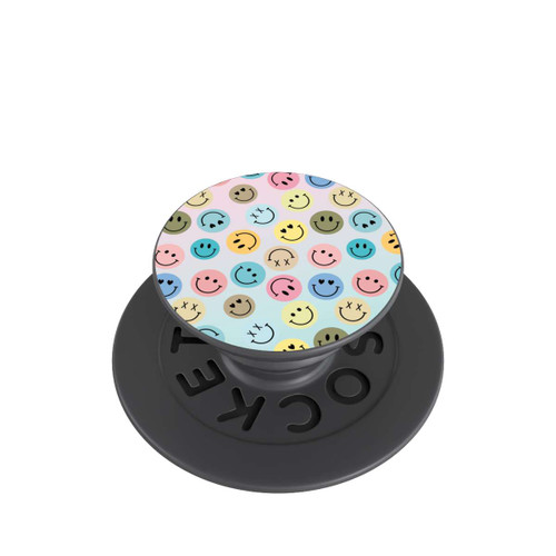  PopGrip Smiles Emotes Pattern Colorful