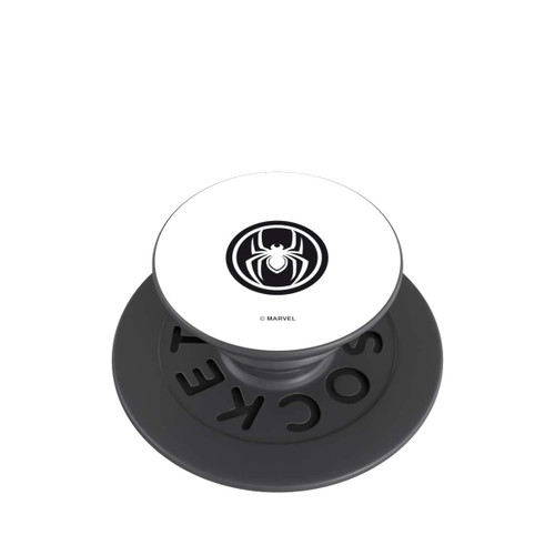  PopGrip Spider-Man Logo White