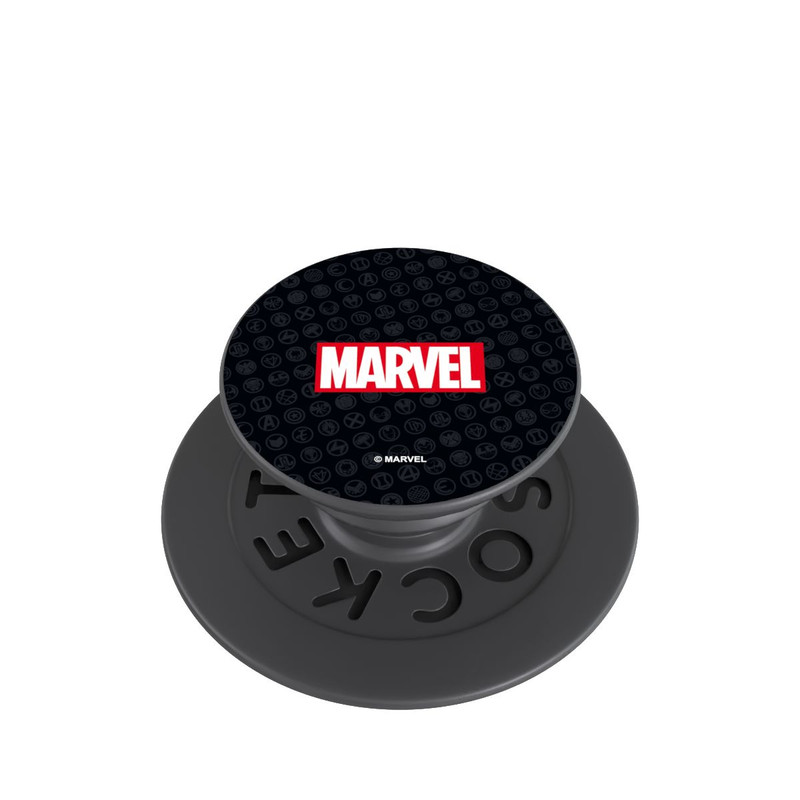 PopGrip Marvel Logo Noir Rouge
