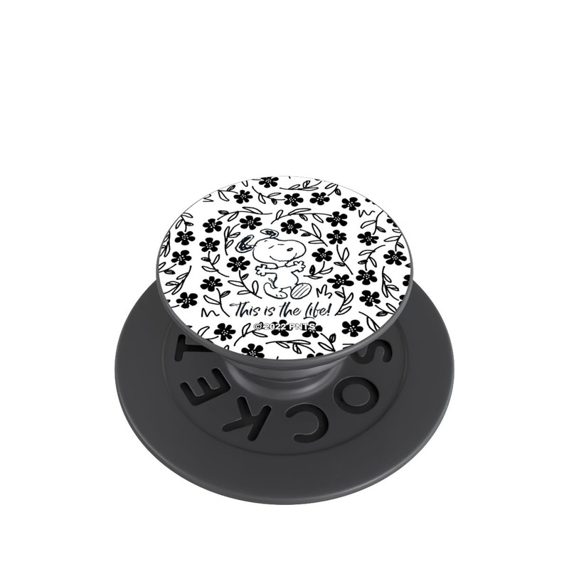  PopGrip Snoopy This Is The Life Noir & Blanc