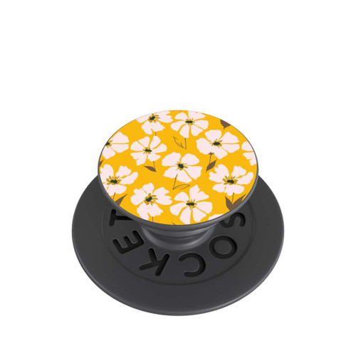  PopGrip Blumenwiese auf Gelb Ocker