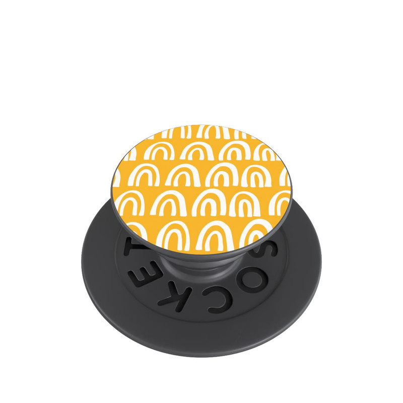  PopGrip Arcs-en-ciel Peints Jaunes