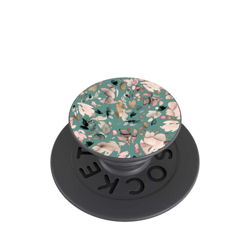 PopGrip Abstrakte Blumenblätter grün