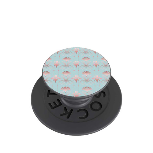  PopGrip Art Deco Rose Gold Elegance Blue