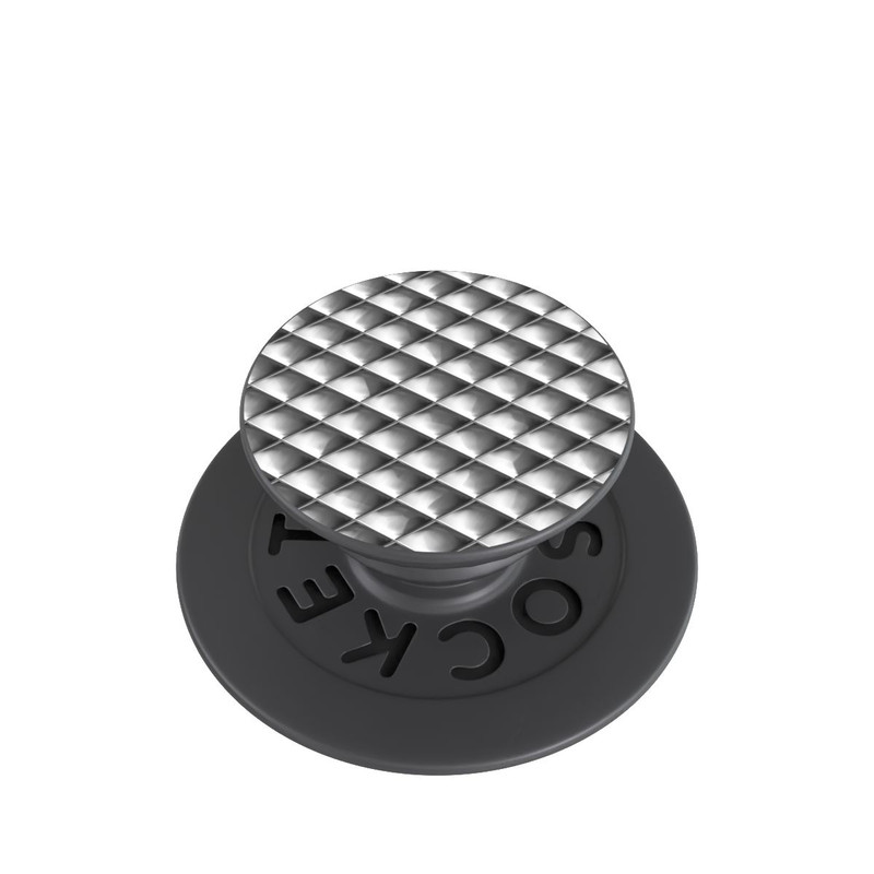  PopGrip Carrés argentés Glamour