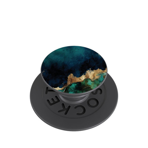 PopGrip Petrolblau mit Gold