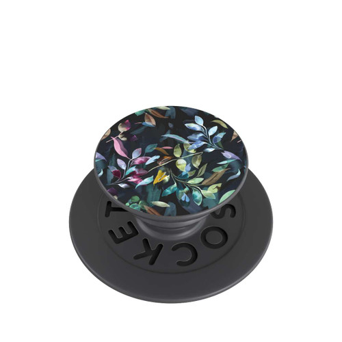  PopGrip Mystische Aquarellblätter schwarz
