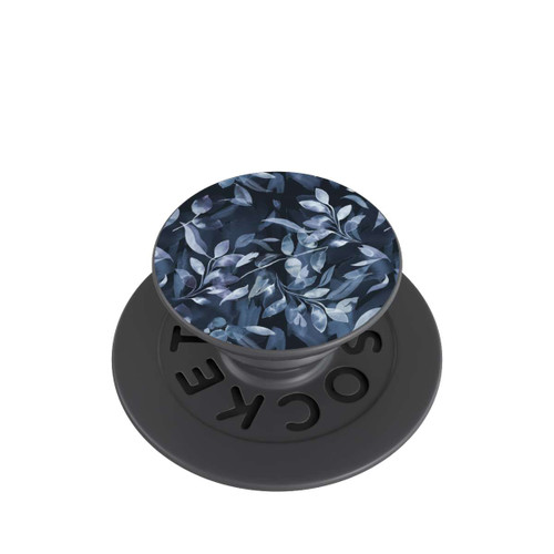  PopGrip Mystische Aquarellblätter marineblau