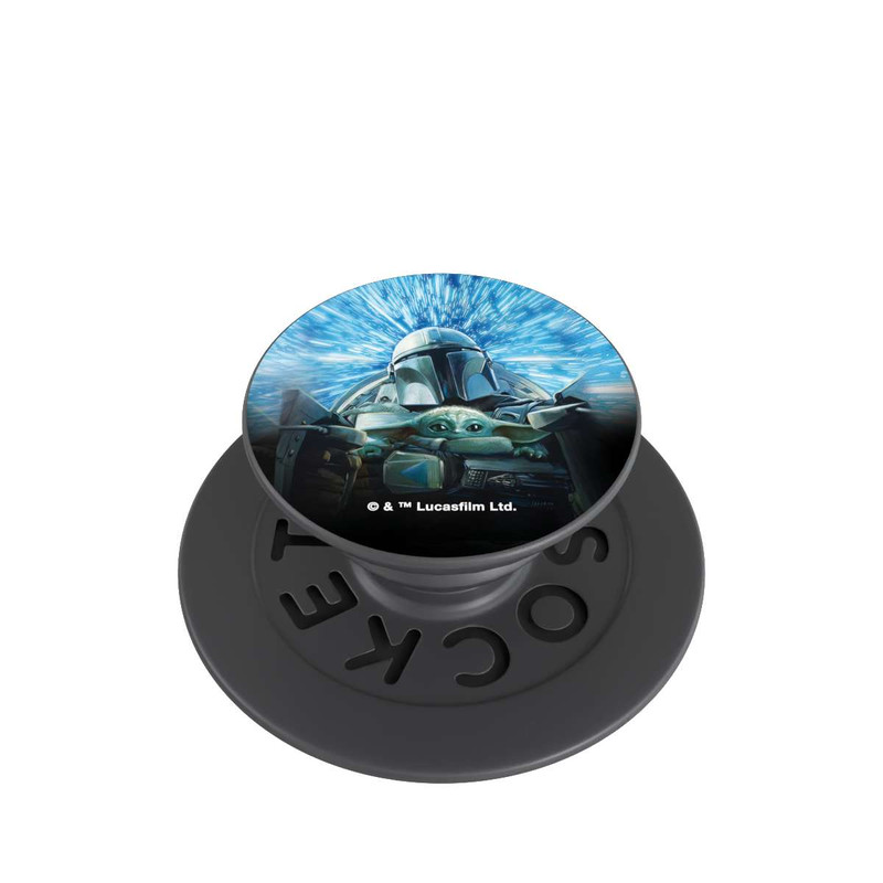  PopGrip Grogu et Mando Flying Blue