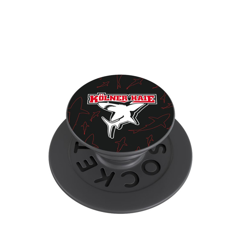  PopGrip Haie Muster Rot