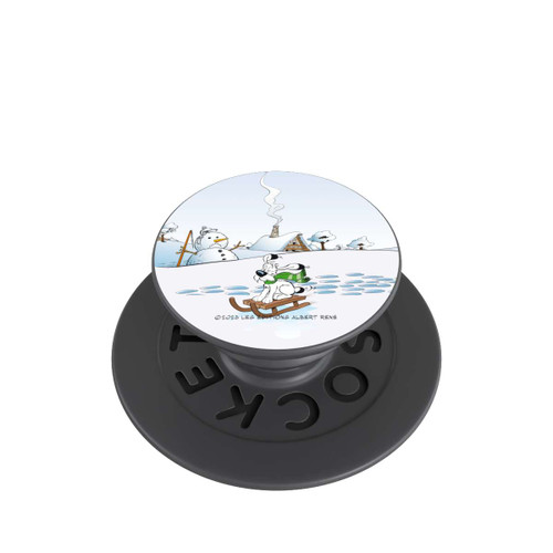  PopGrip Idéfix fait du traîneau