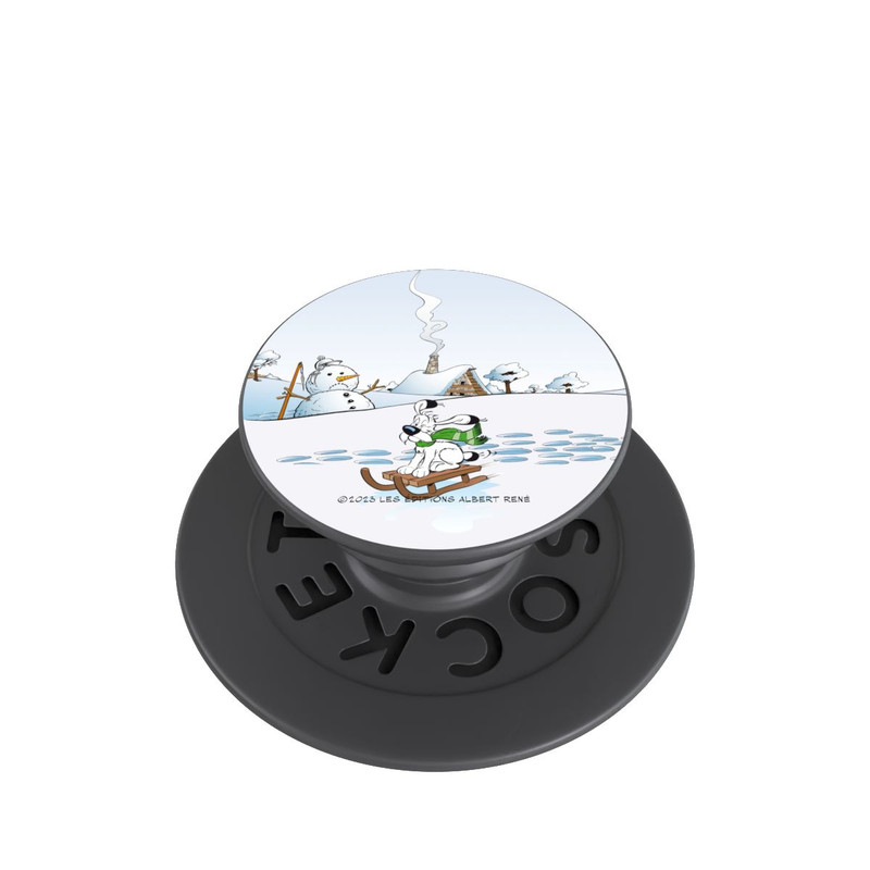  PopGrip Idéfix fait du traîneau