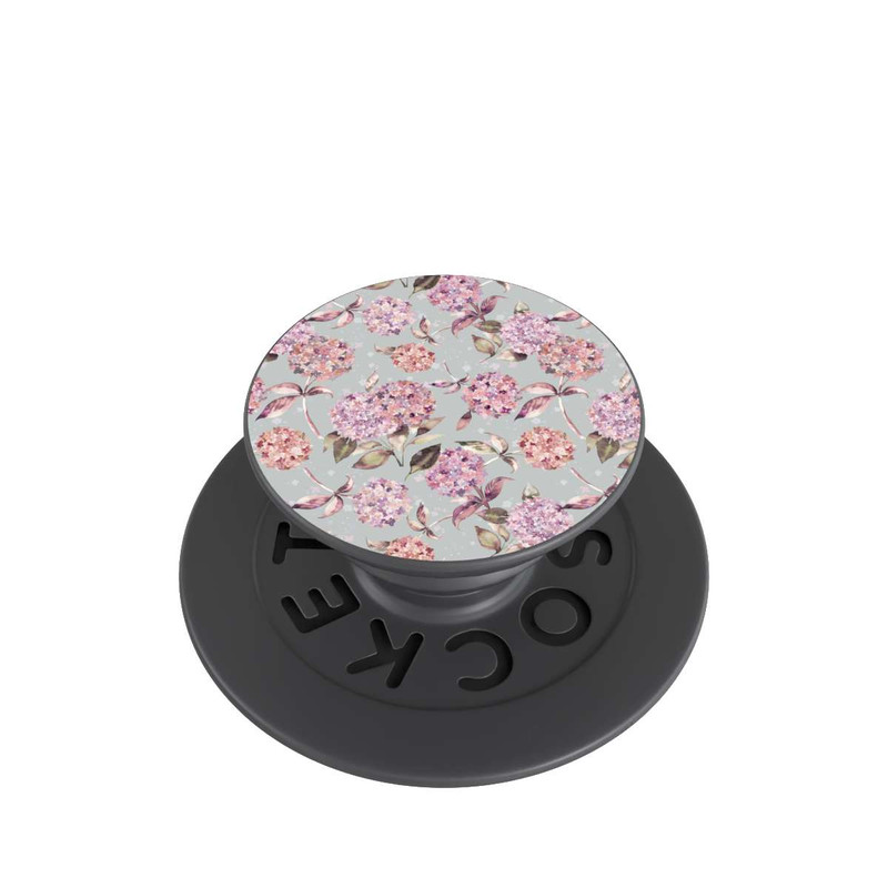  PopGrip Pastel Magic Hydrangea Floral Watercolor Pink