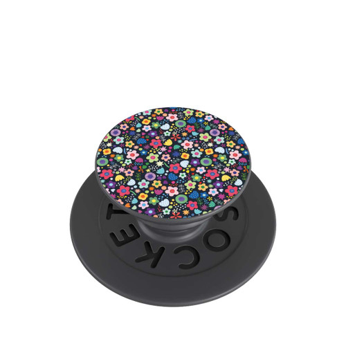  PopGrip Psychedelic Flowers Multi Black