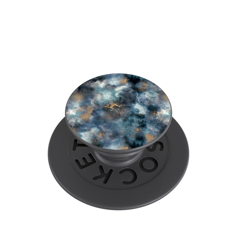  PopGrip Smoky Marble Watercolor Navy