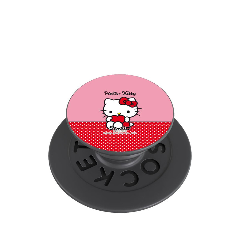  PopGrip Hello Kitty sitzend mit Herz