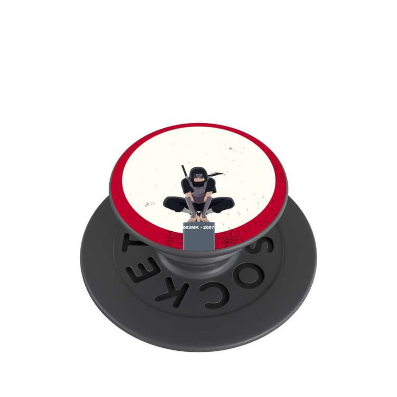  PopGrip Itachi Uchiha symbol red background