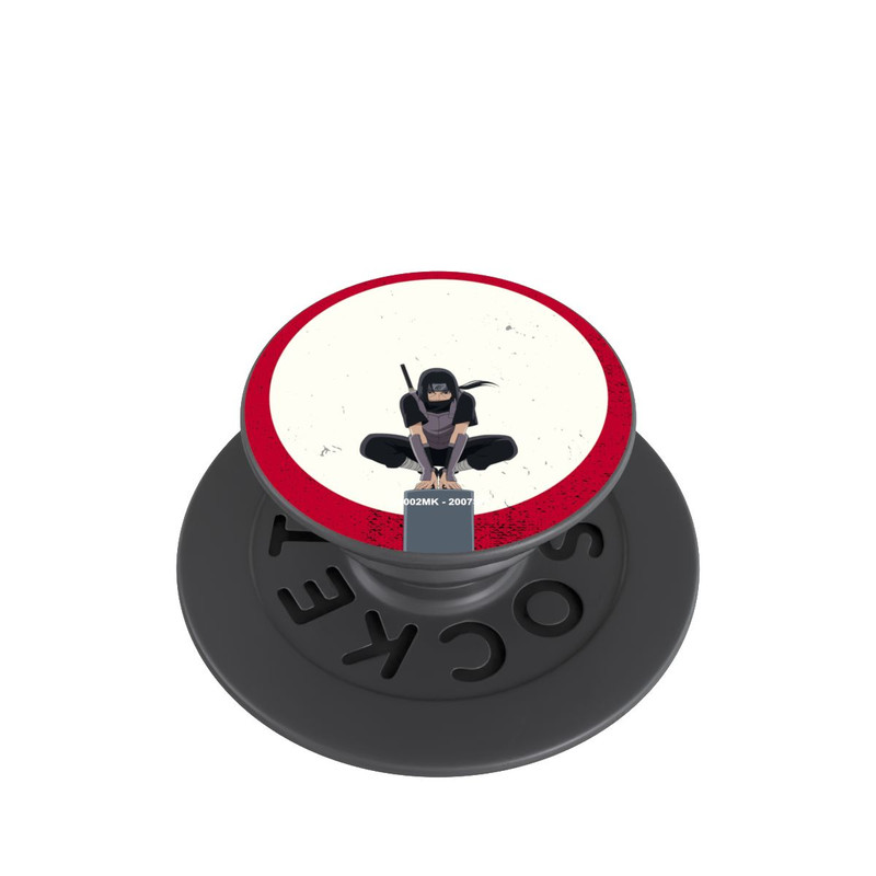  PopGrip Symbole Itachi Uchiha fond rouge