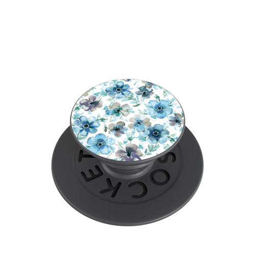 PopGrip Blaues Blumenmuster Trendy