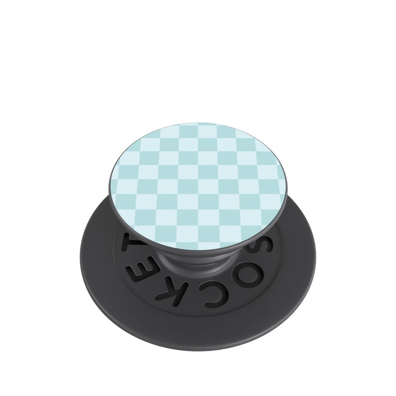  PopGrip Damier bleu clair