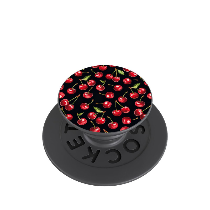  PopGrip Motif de baies noir avec IA