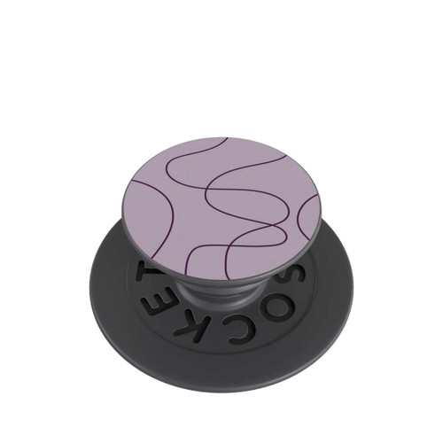  PopGrip Lila Dünne Linien