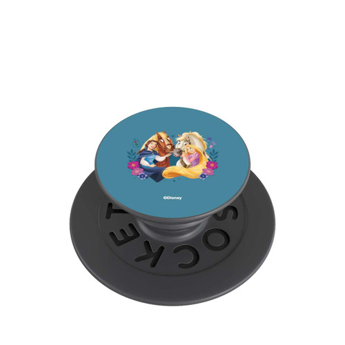  PopGrip Disney Prinzessinnen Belle and Rapunzel mit Pferden
