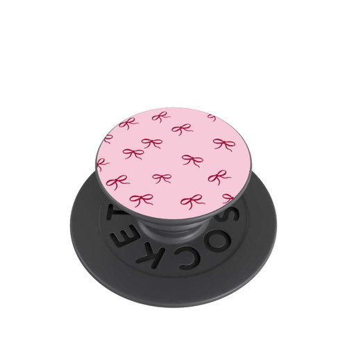  PopGrip Schleifen Muster Rot Pink