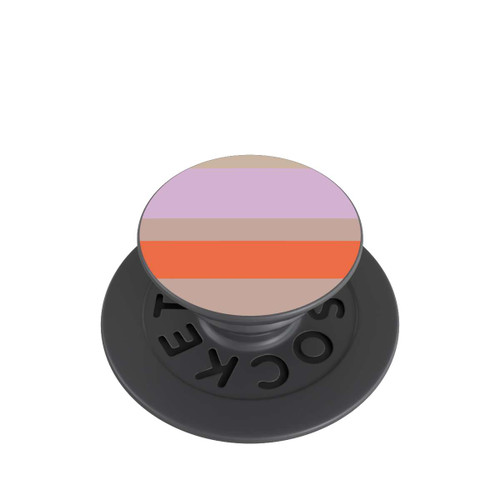  PopGrip Moca Lila Orange Stripes