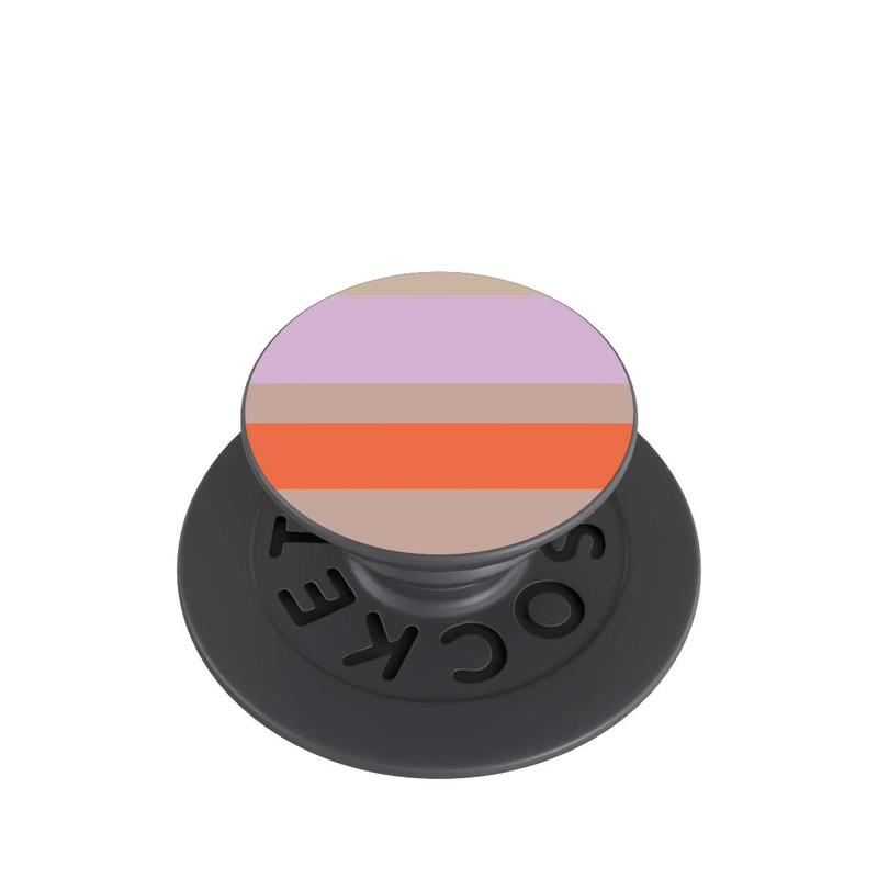  PopGrip Moca Lila Orange Stripes