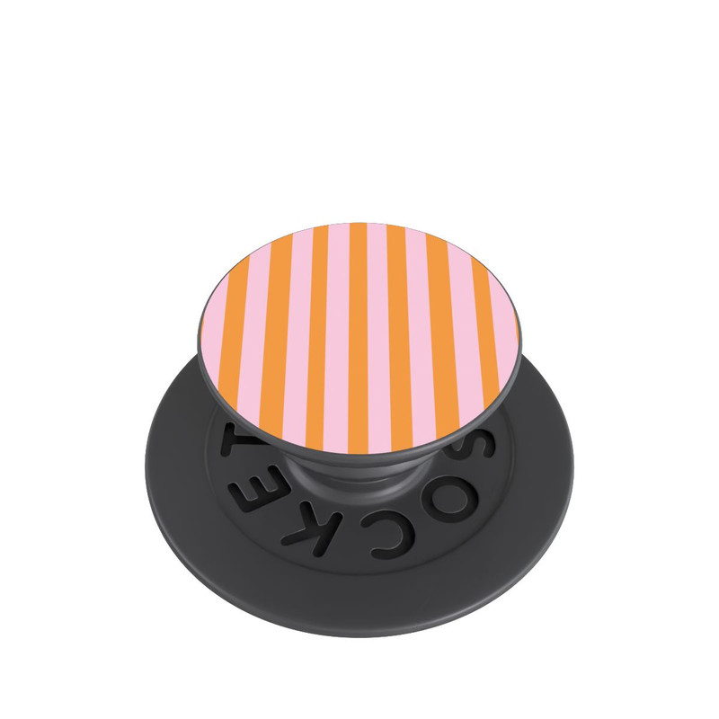  PopGrip Orange And Pink Stripes