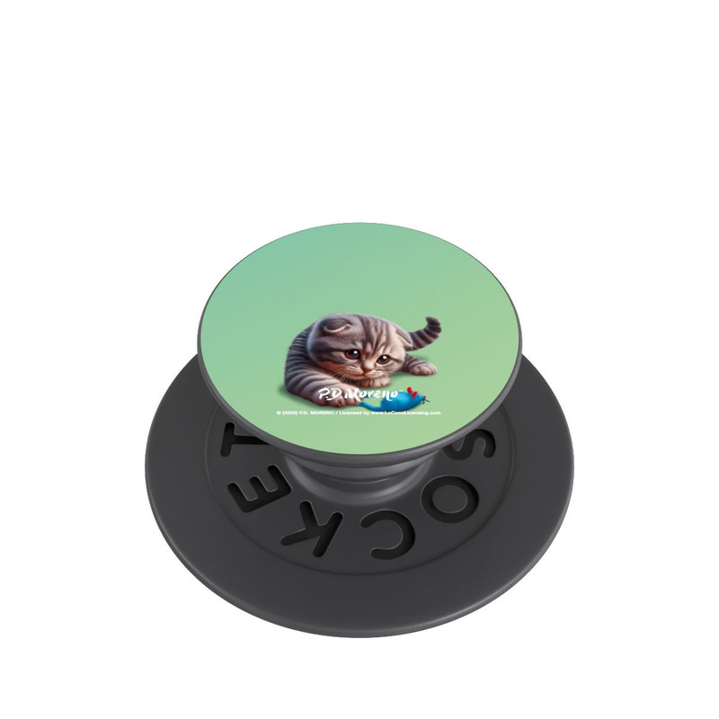  PopGrip Playing Cat with Mouse
