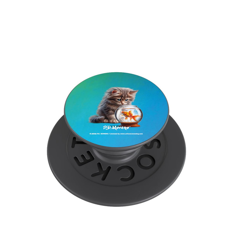  PopGrip Cat And Gold Fish