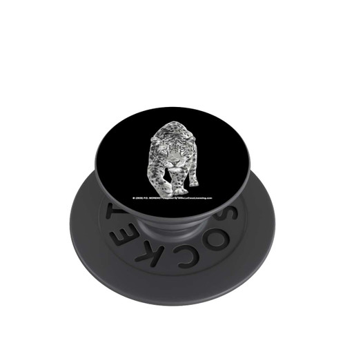  PopGrip Leopard Schwarz