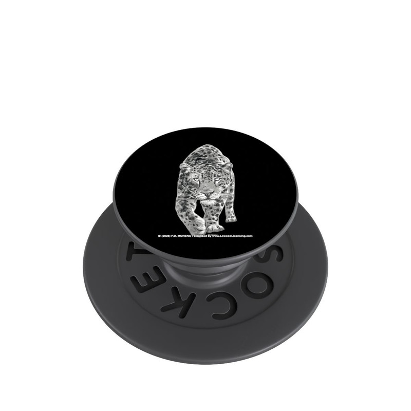  PopGrip Leopard Schwarz