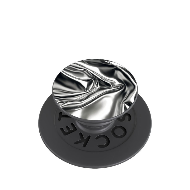  PopGrip Shiny Chrome Silver