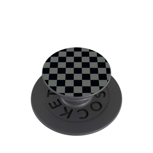  PopGrip Schachbrett Schwarz Grau