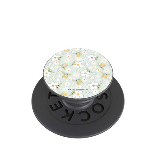  PopGrip Baby Yoda Blumen Muster