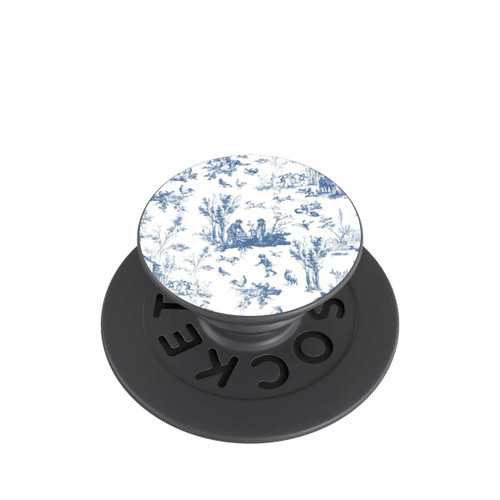  PopGrip Blaue Landschaft Vintage Keramik Pattern