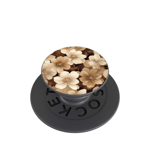 PopGrip Naturfarbene Negativblumen mit KI