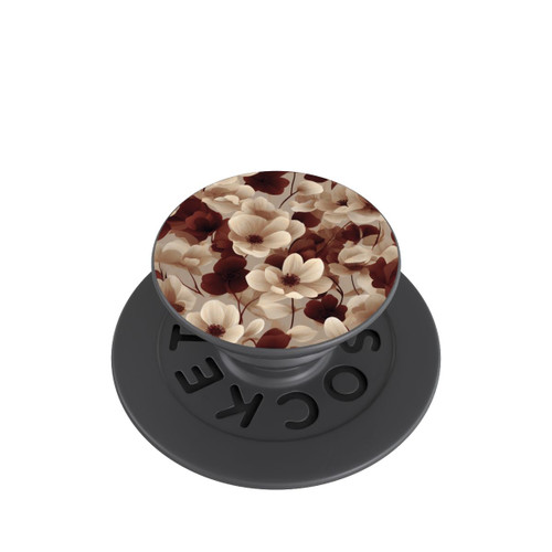  PopGrip Naturfarbenes Blumenmuster mit KI